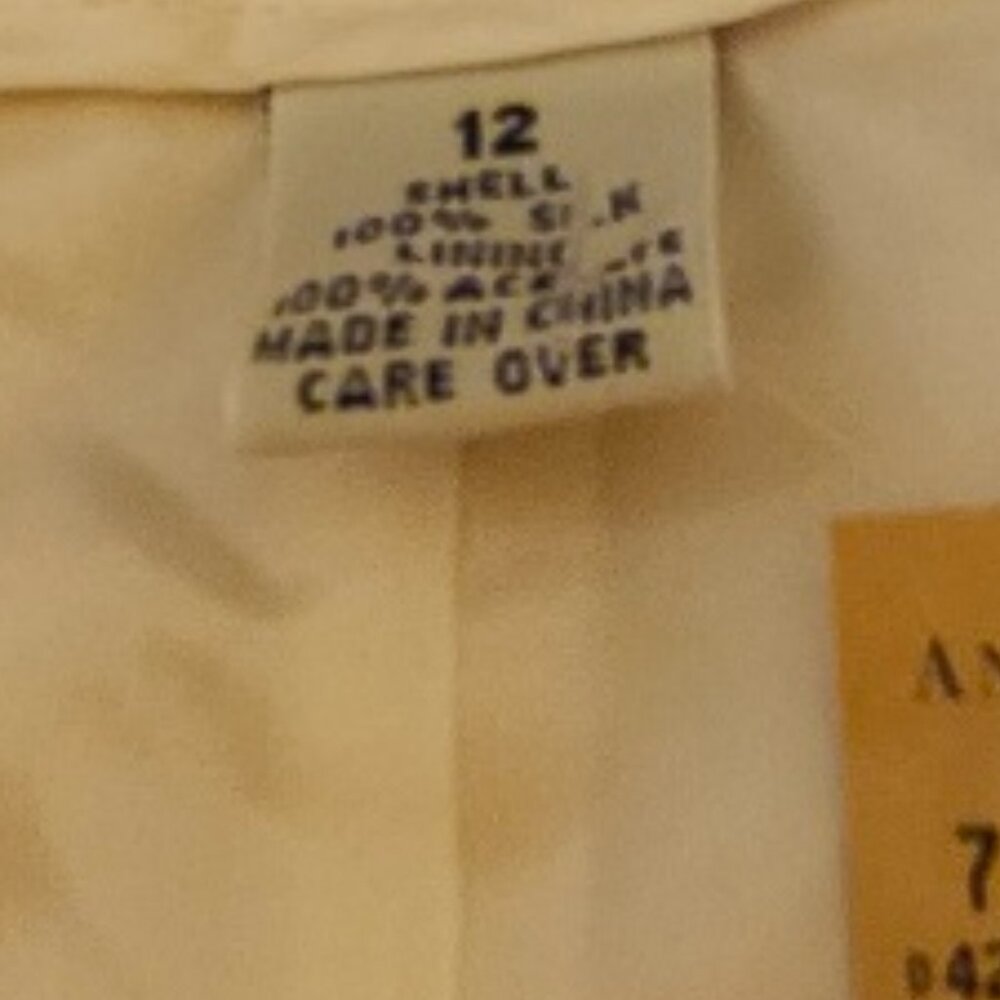 Ann Taylor Silk LInen Womens Pants - Picture 3 of 5